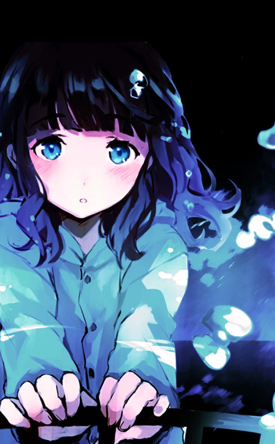 alone sad anime girl pfp 0066