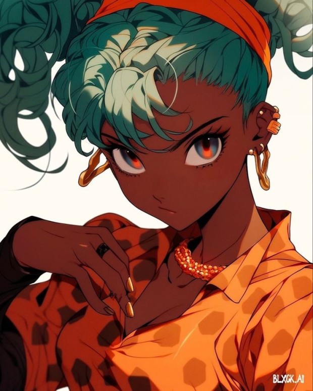 best black anime girl pfp