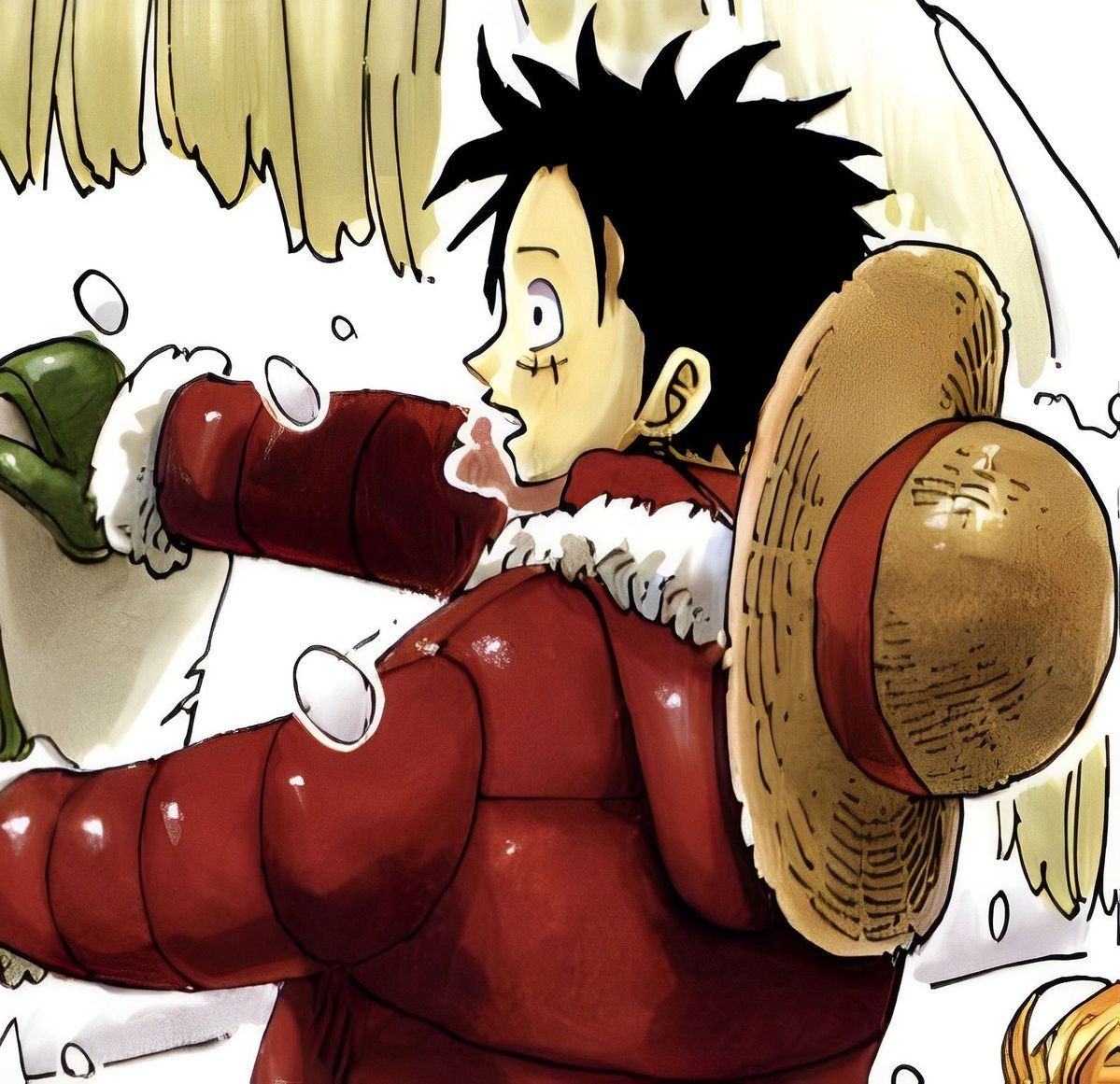 best one piece christmas pfp designs