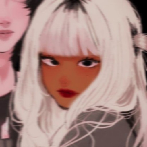 black anime girl pfp 0061