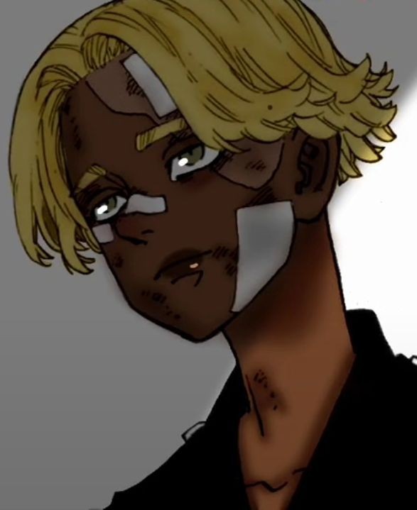 black anime pfp 0078