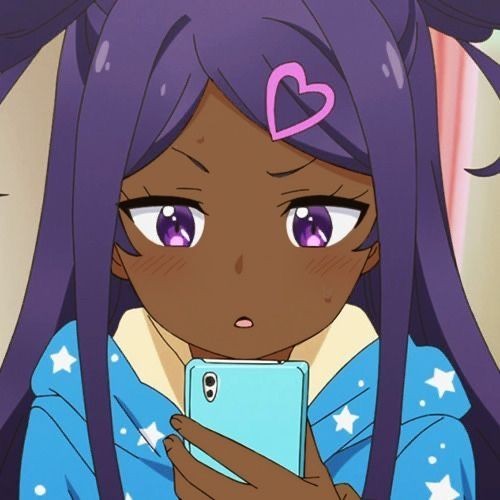 black anime pfp 0084