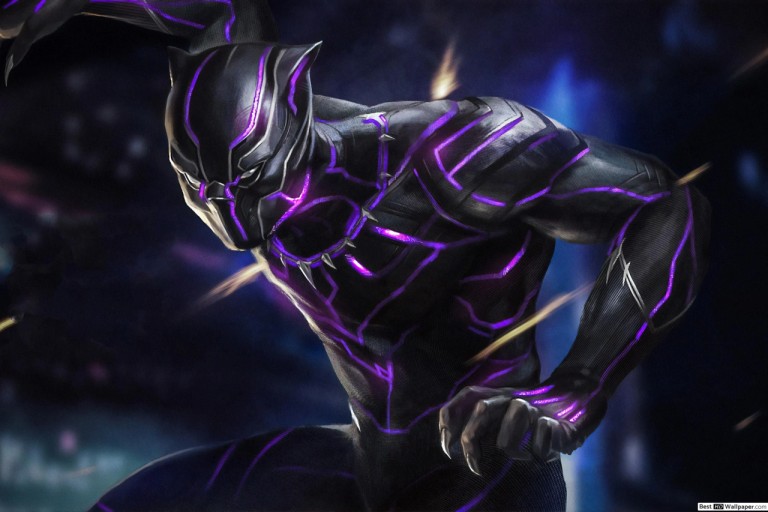 black panther pfp inspired artwork