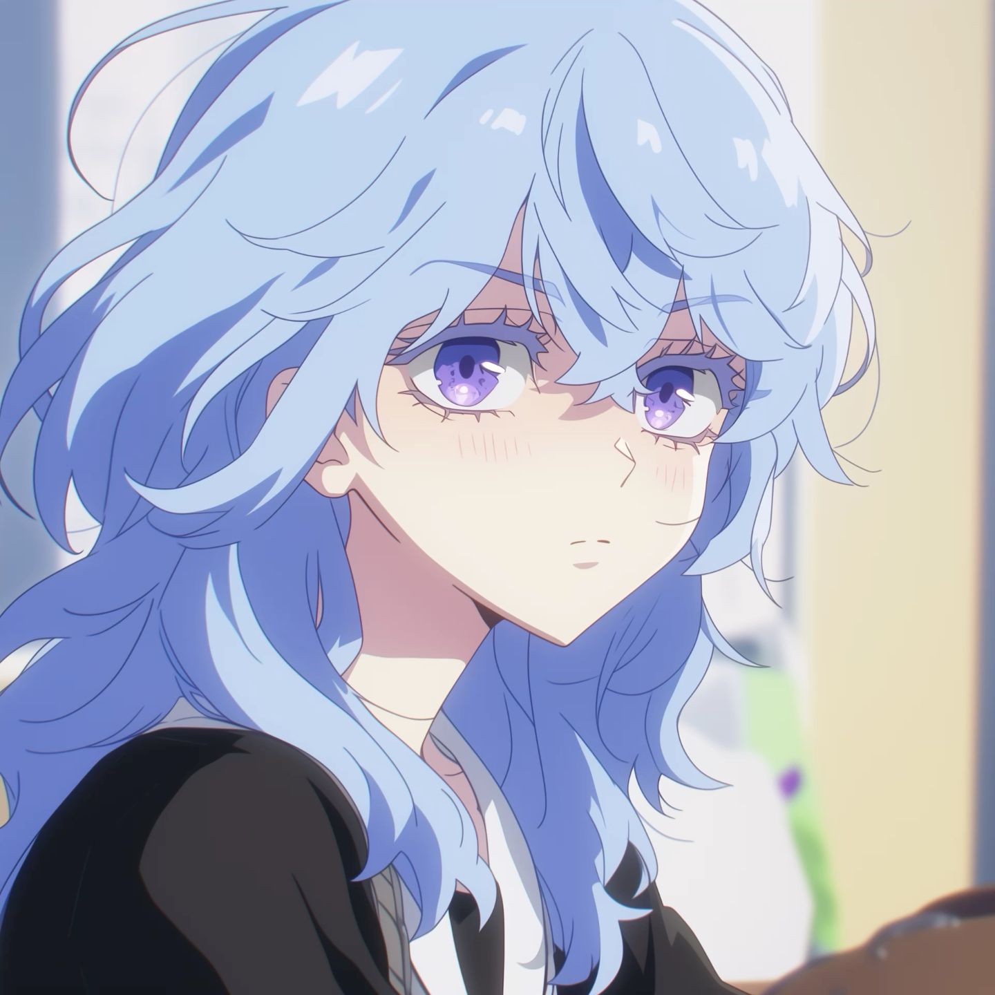 blue anime pfp for gamers