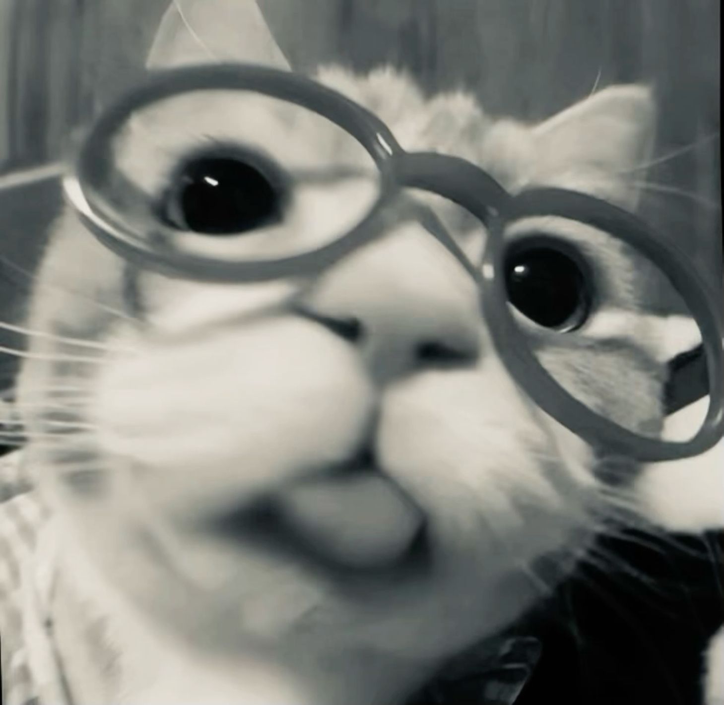 cat with glasses pfp 0026