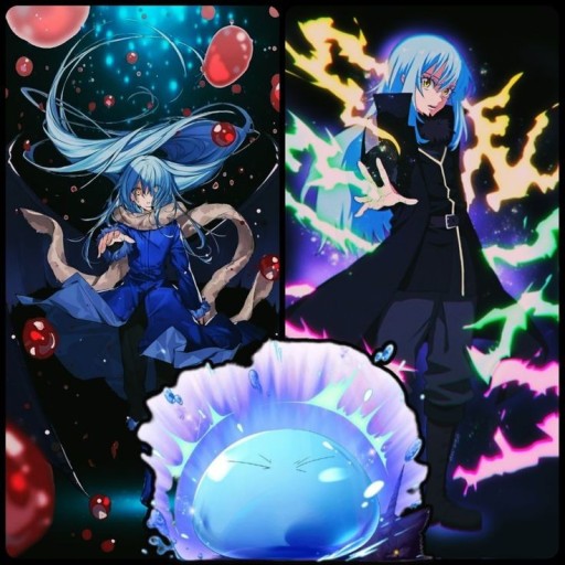 colorful rimuru tempest profile pictures