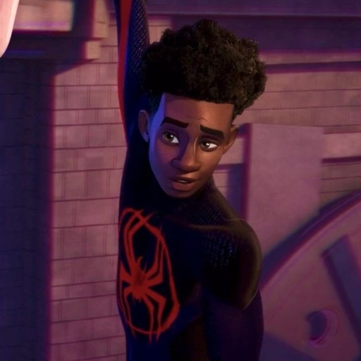 creative miles morales pfp edits