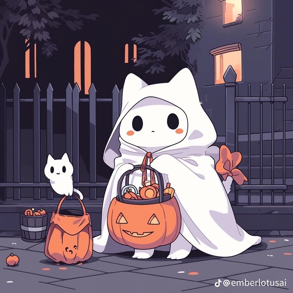 cute halloween pfp