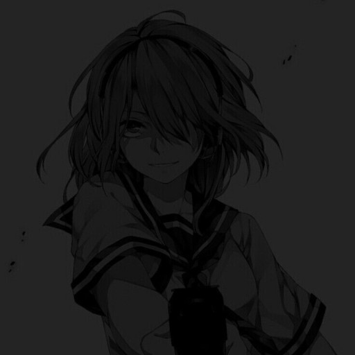 dark anime girl pfp aesthetics