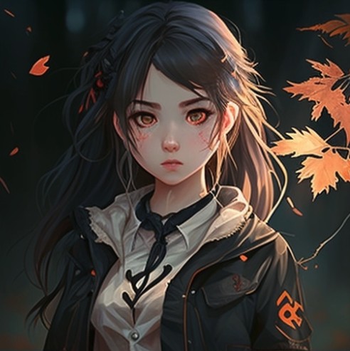 dark anime girl pfp 0043