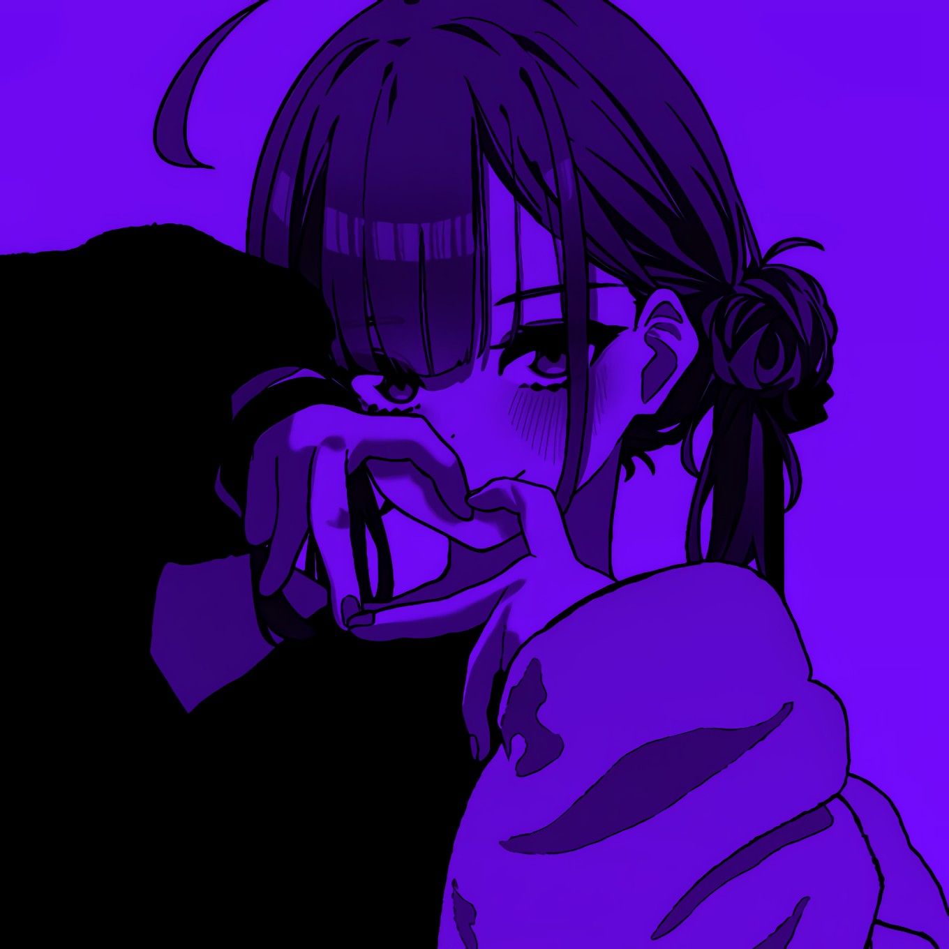 dark purple aesthetic pfp