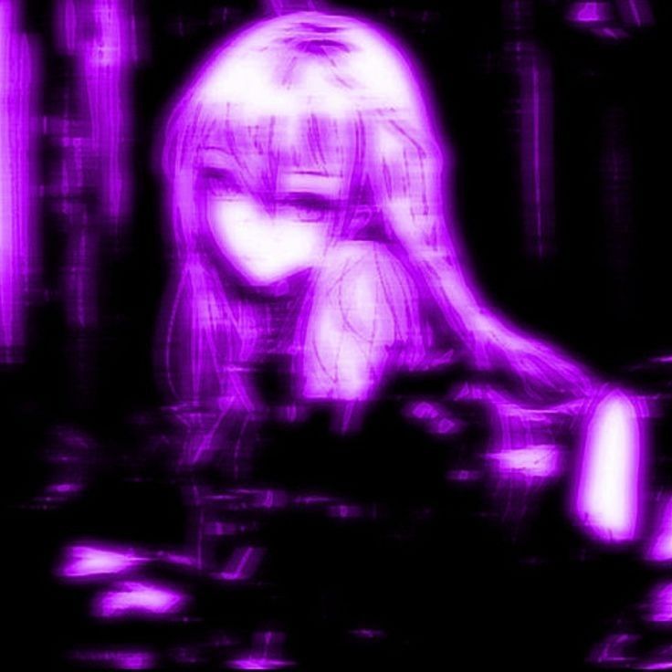 dark purple anime pfp 0020