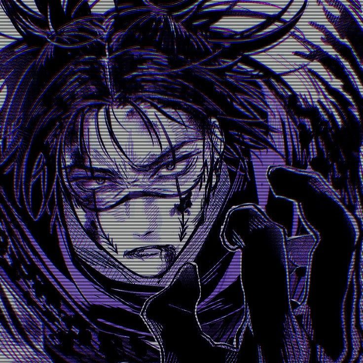 dark purple anime pfp 0038