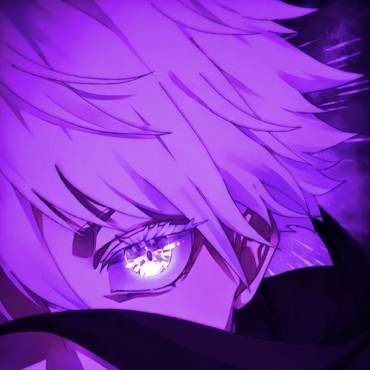 dark purple anime pfp 0042