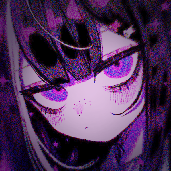 dark purple anime pfp 0044