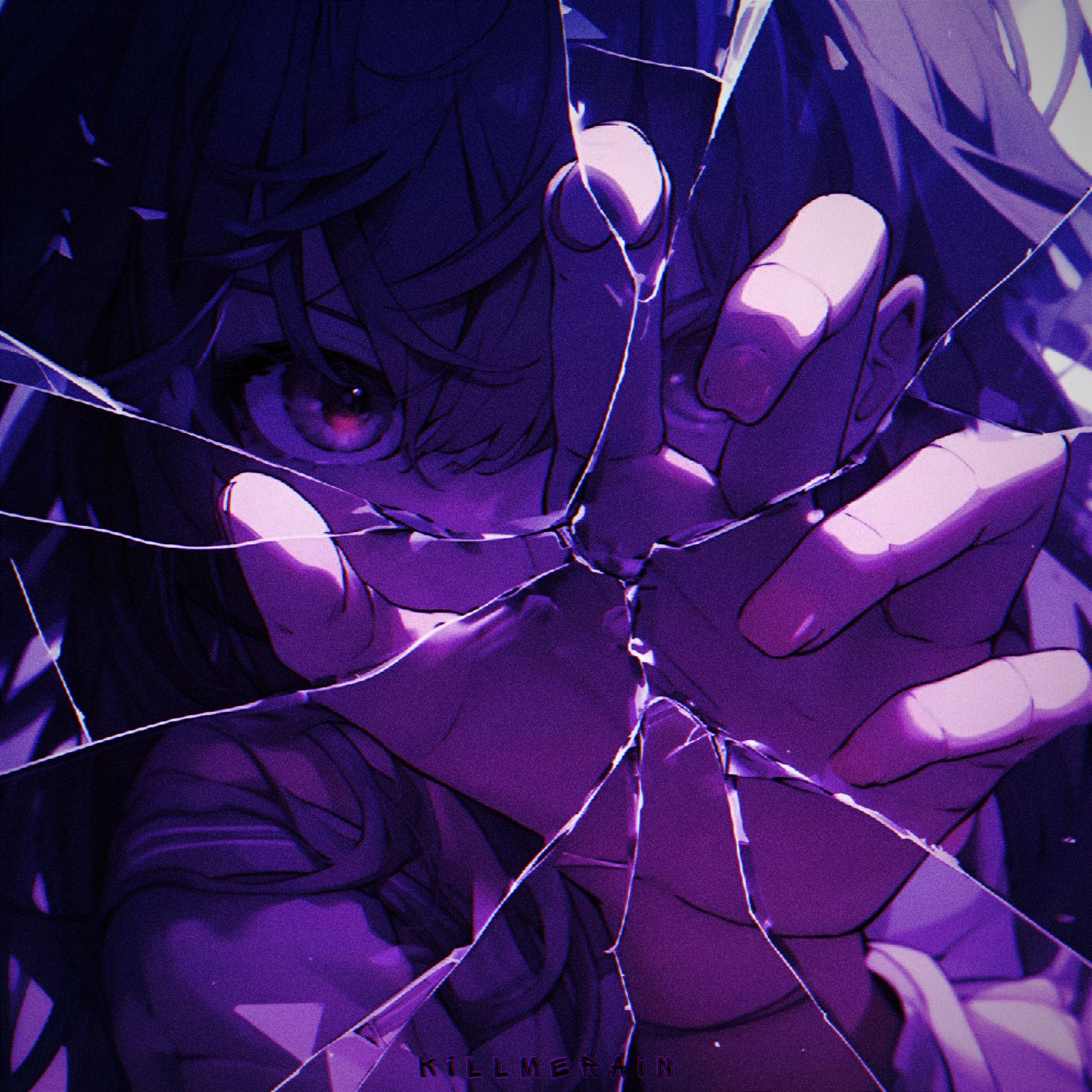 dark purple anime pfp 0068