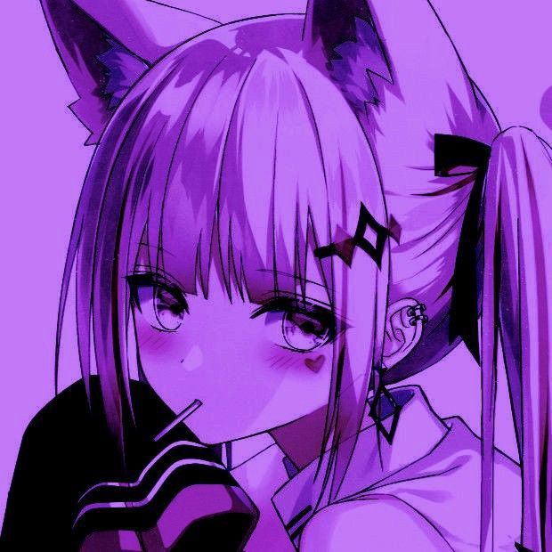 dark purple anime pfp 0088