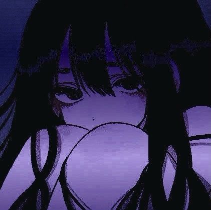 dark purple anime pfp 0097