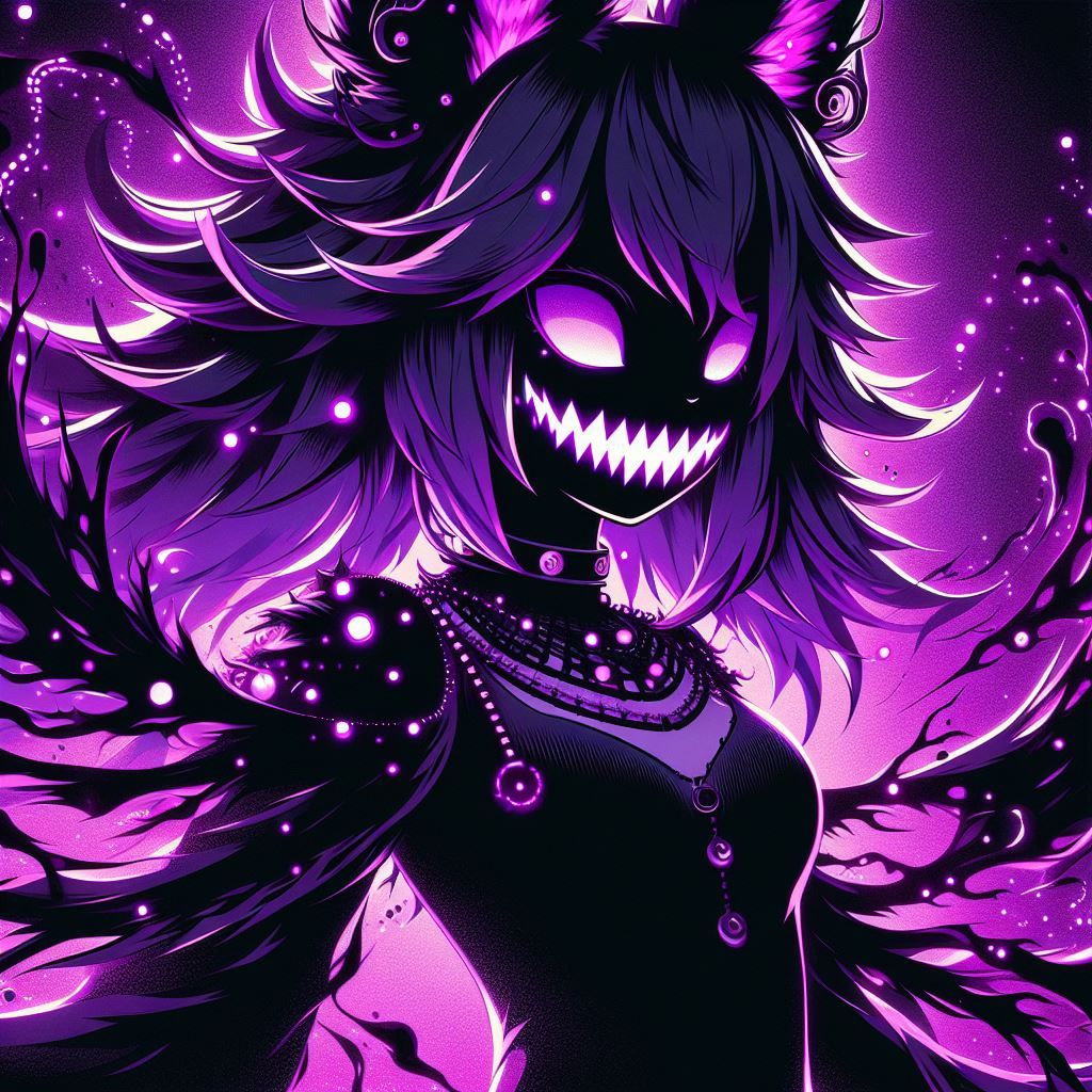 dark purple anime pfp 0099