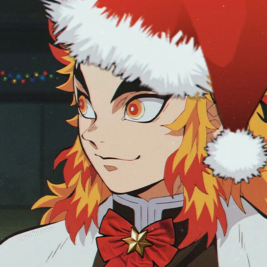 demon slayer christmas pfp 0021