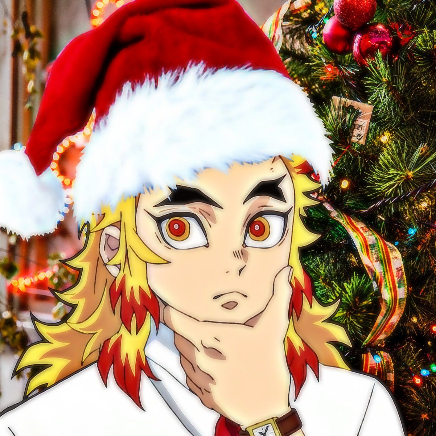 demon slayer christmas pfp 0023