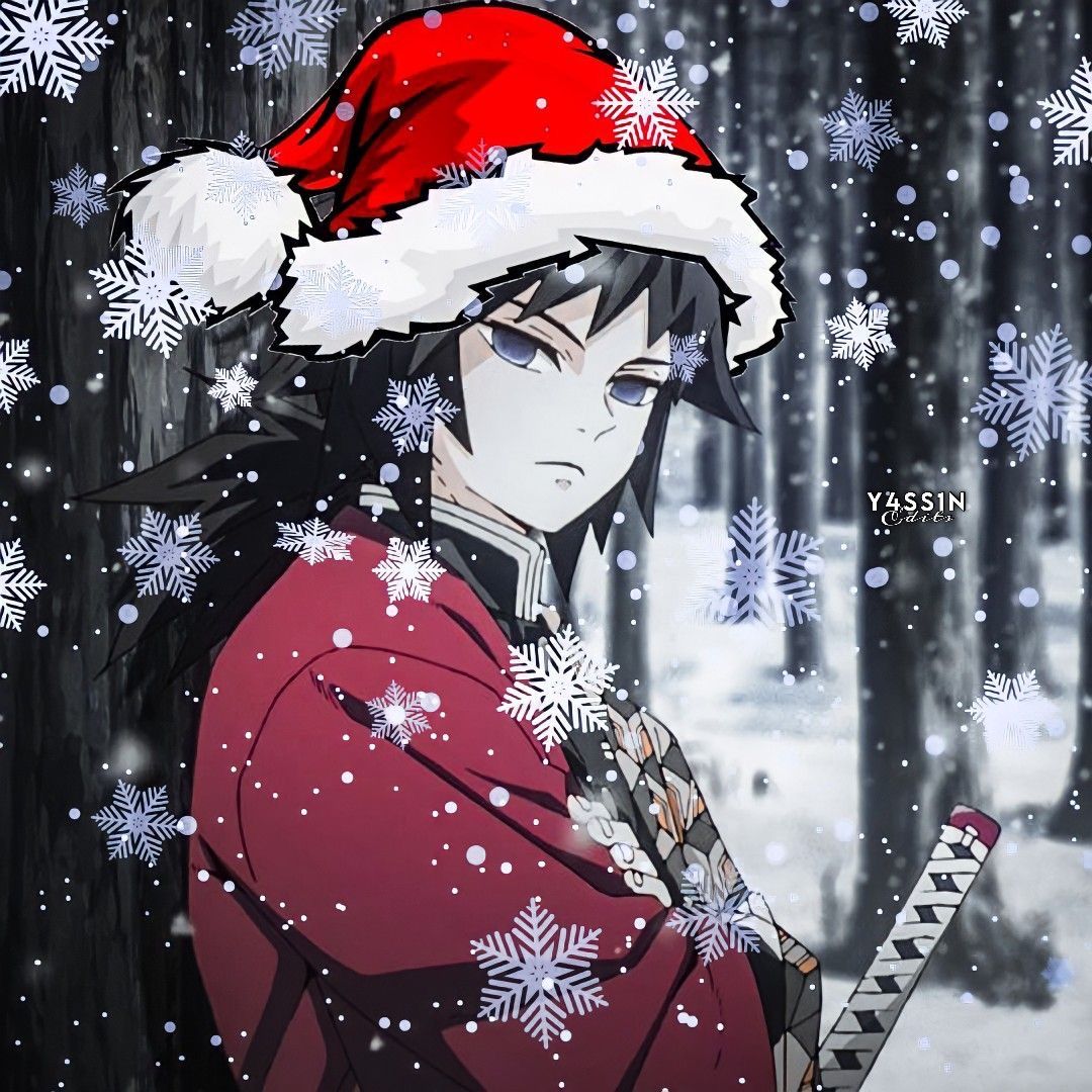 demon slayer christmas pfp 0027