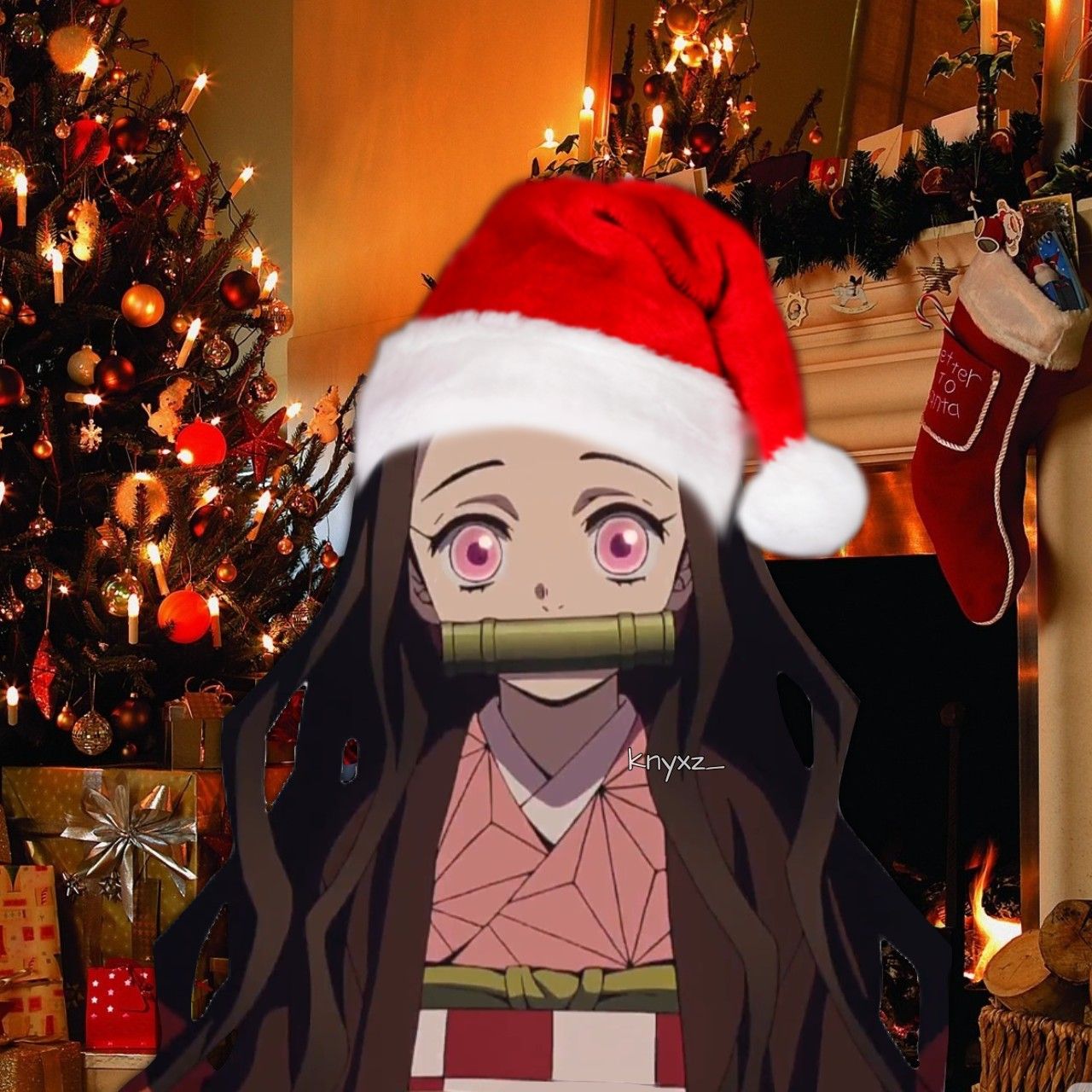 demon slayer christmas pfp 0031