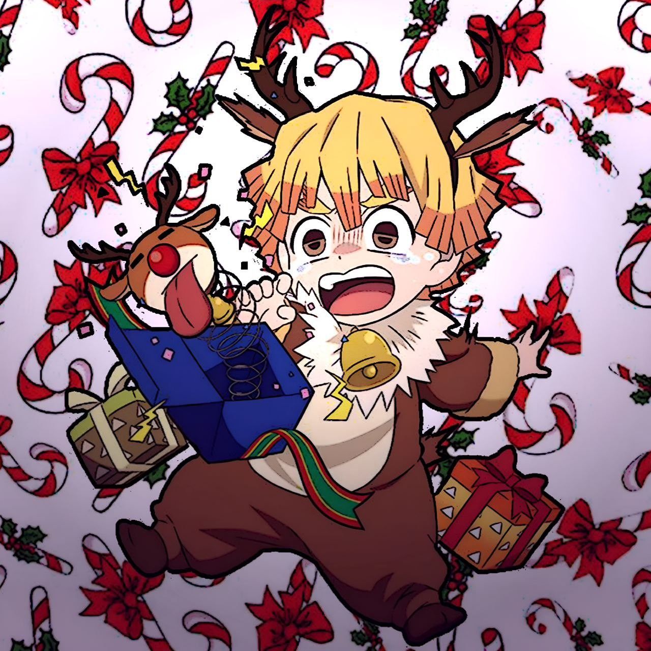 demon slayer christmas pfp 0068