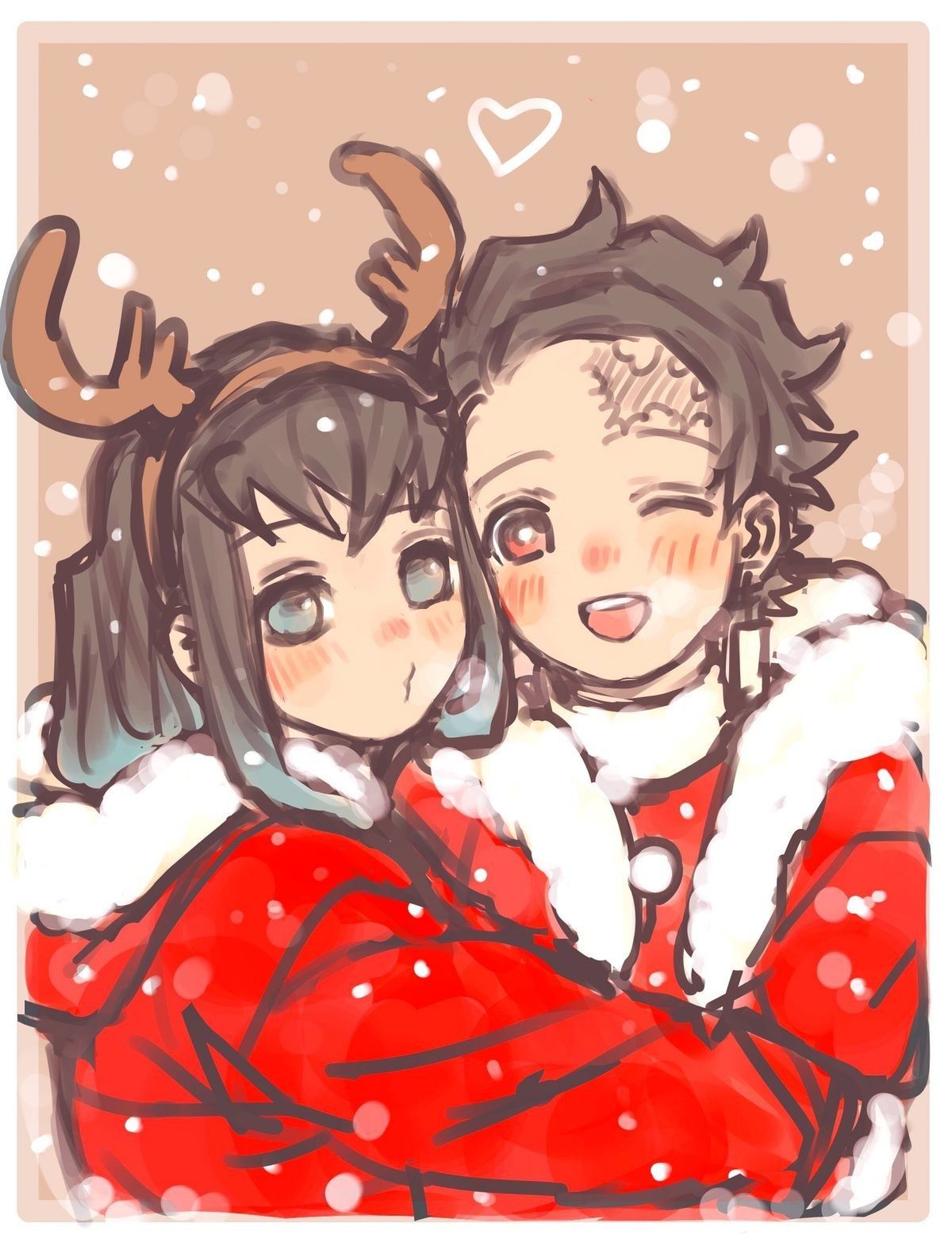 demon slayer christmas pfp 0085