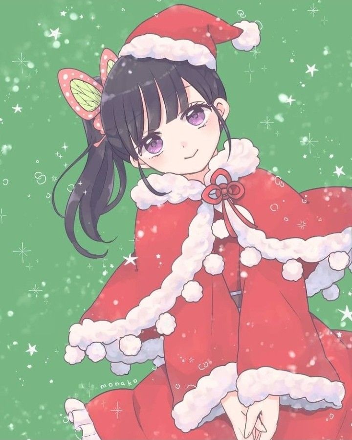 demon slayer christmas pfp 0091