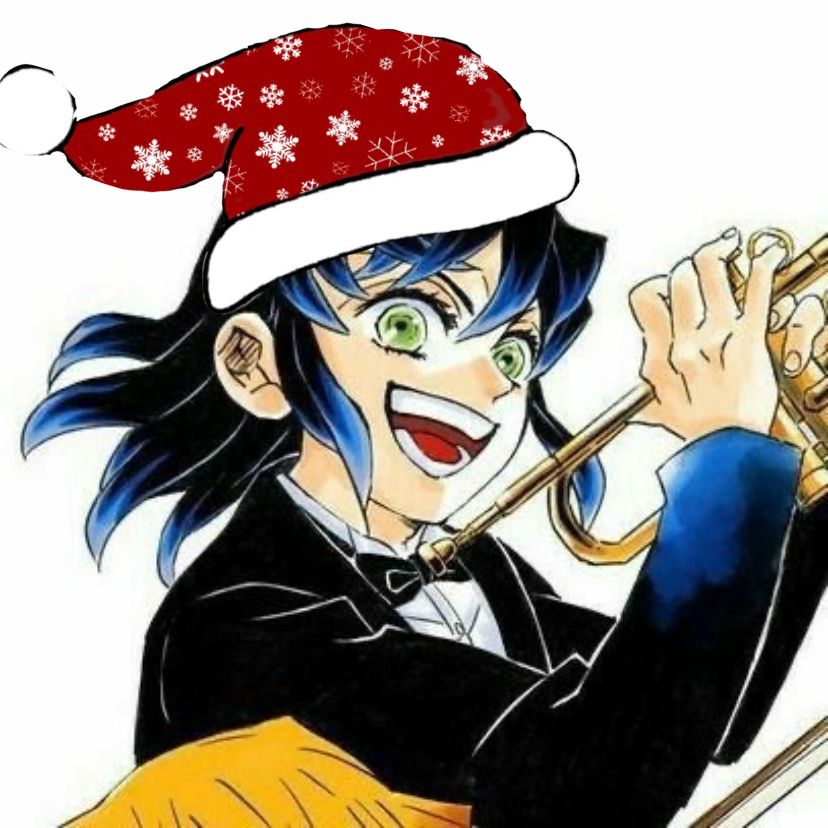 demon slayer christmas pfp 0092