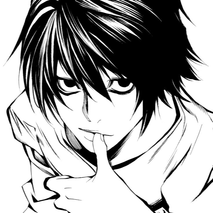 easy to find death note pfp