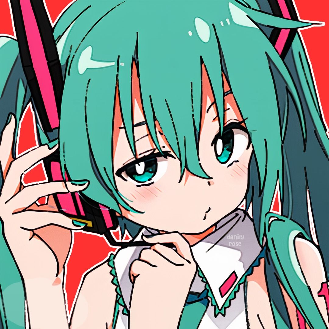 entertaining hatsune miku pfp graphics