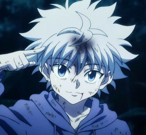 expressive killua pfp styles.