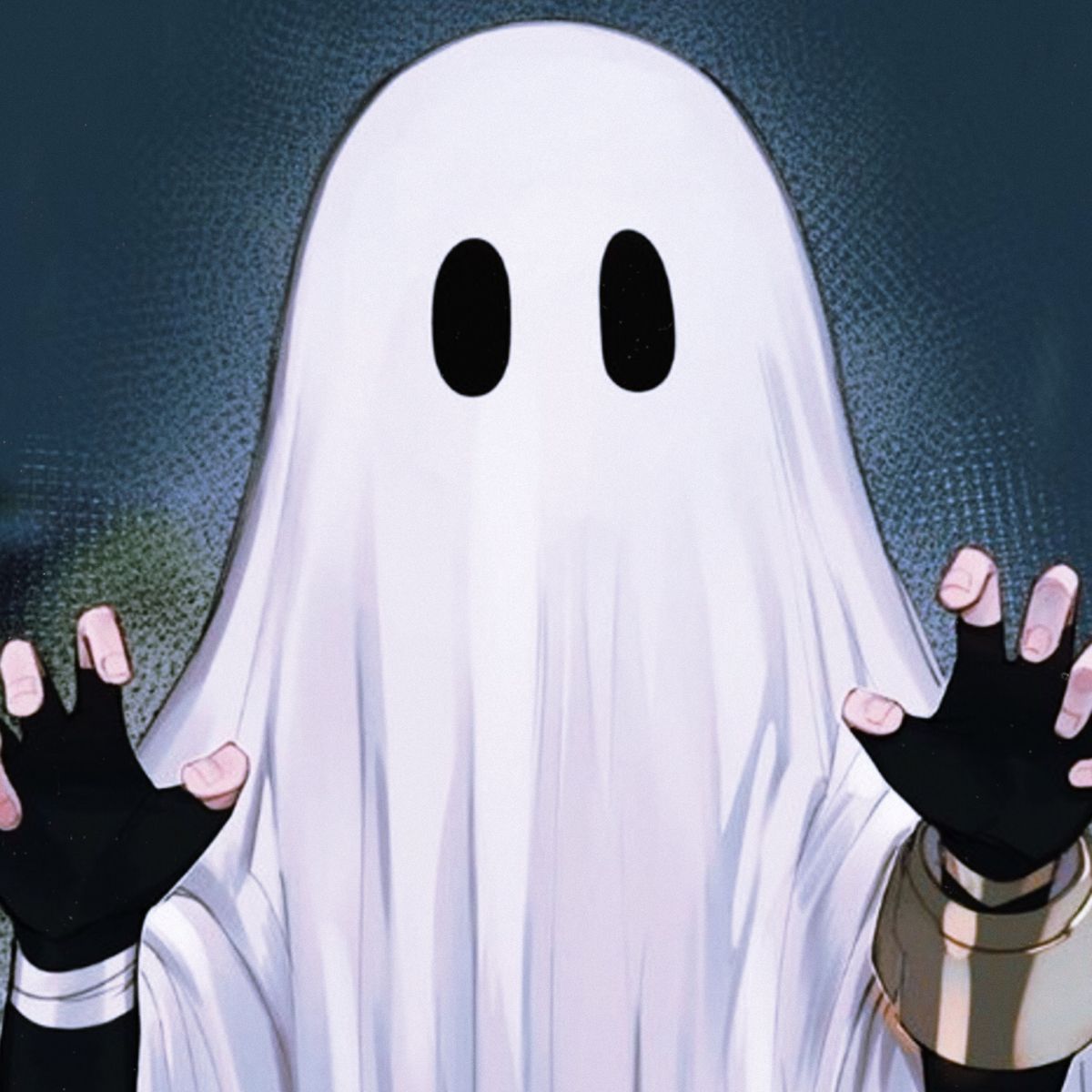 ghost pfp for Halloween