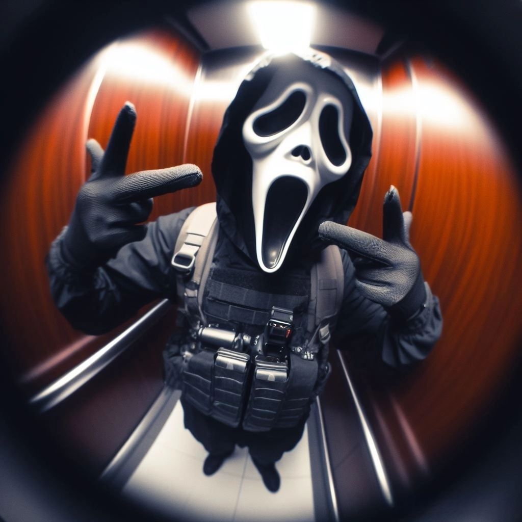 ghostface aesthetic pfp