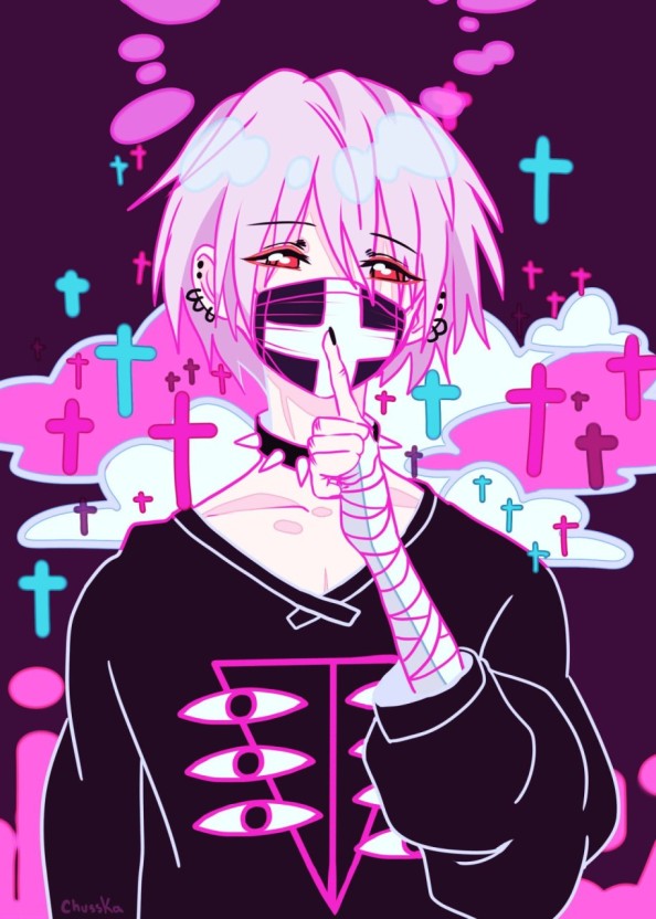 goth pfp 0090