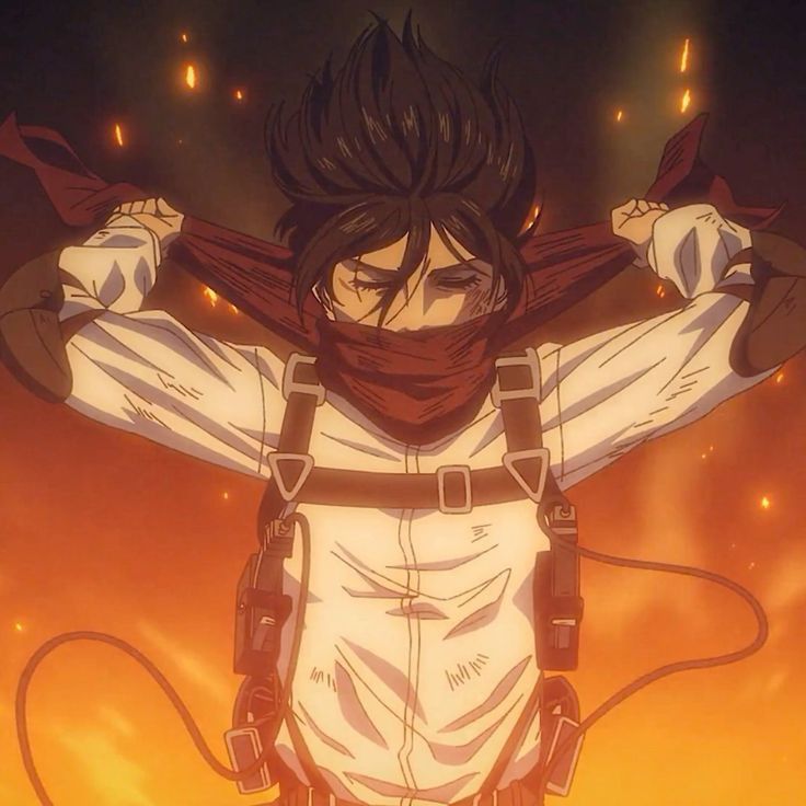 high-quality mikasa ackerman pfp