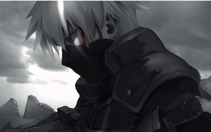 Kakashi pfp dark theme