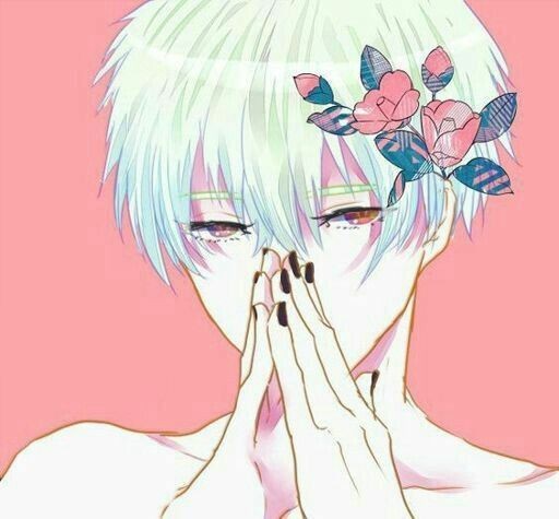 kaneki pfp minimalist style