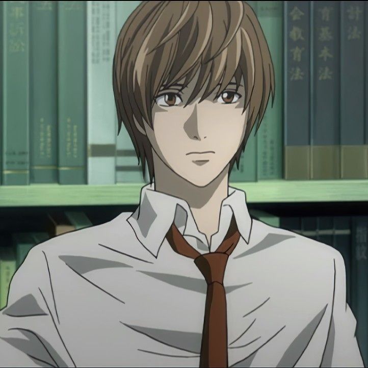 light yagami pfp anime