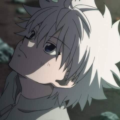 minimalist killua pfp aesthetics