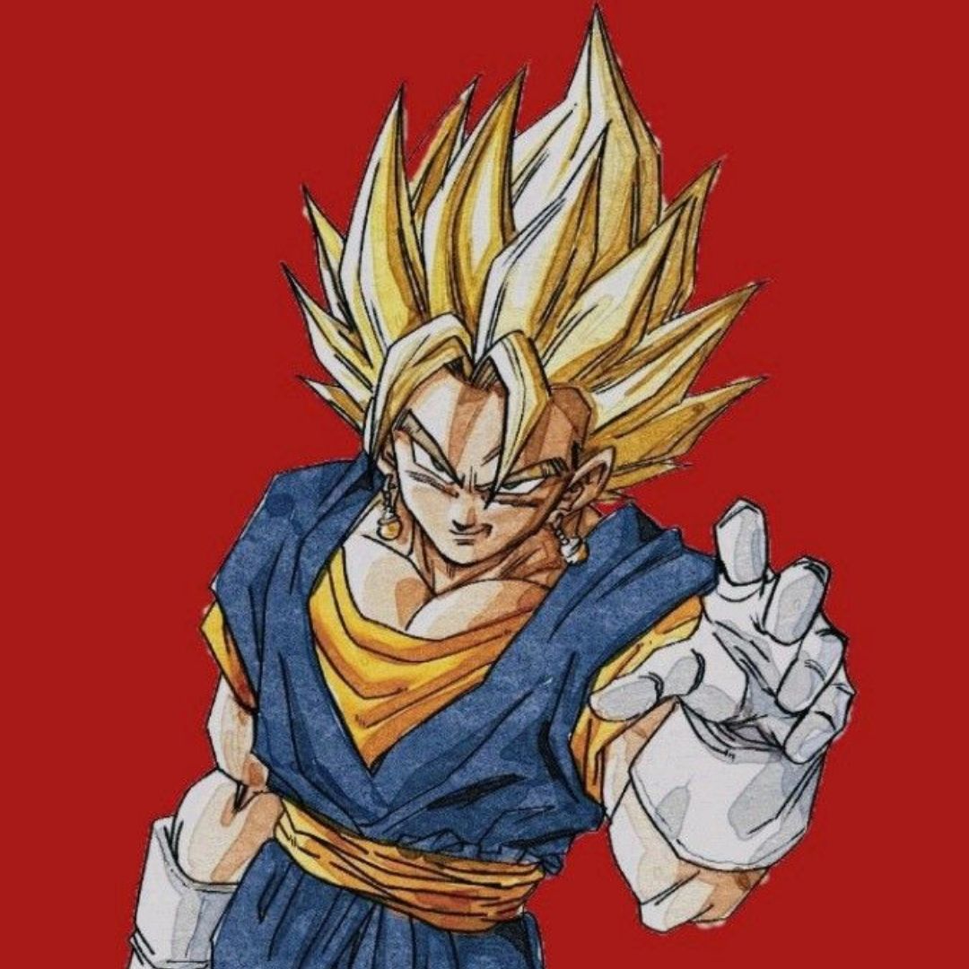 minimalist vegito pfp ideas