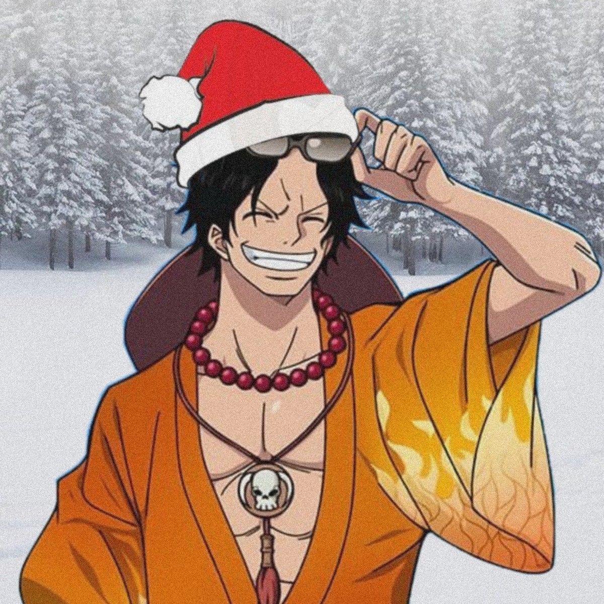 one piece christmas pfp for gamers