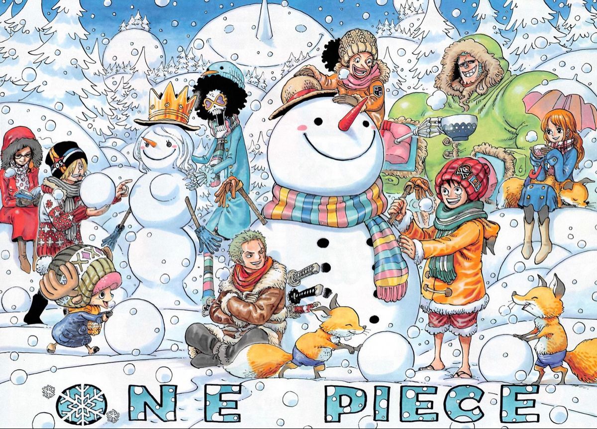 one piece christmas pfp themes