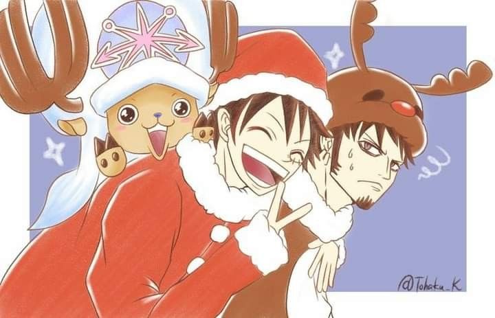 one piece christmas pfp 0024