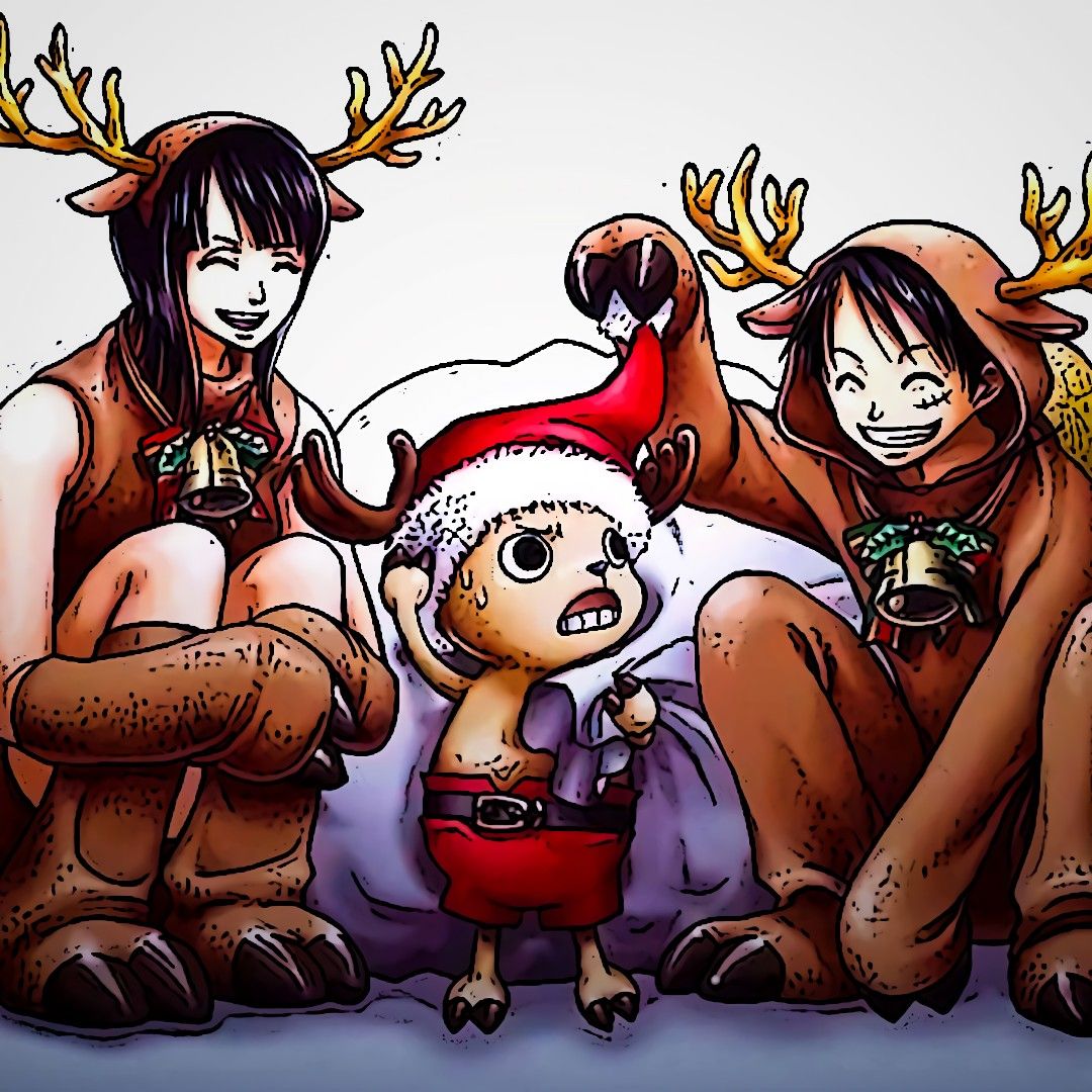 one piece christmas pfp 0029