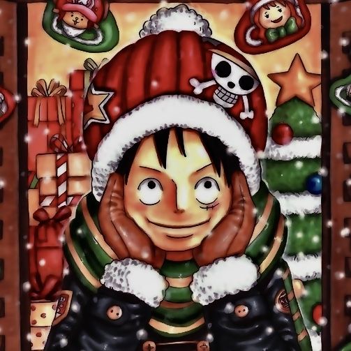 one piece christmas pfp 0035