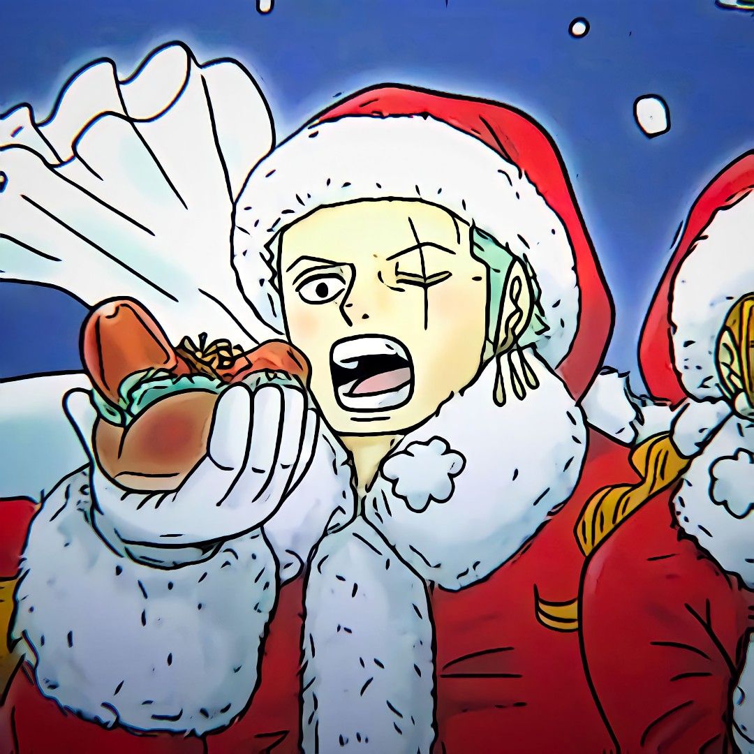 one piece christmas pfp 0046