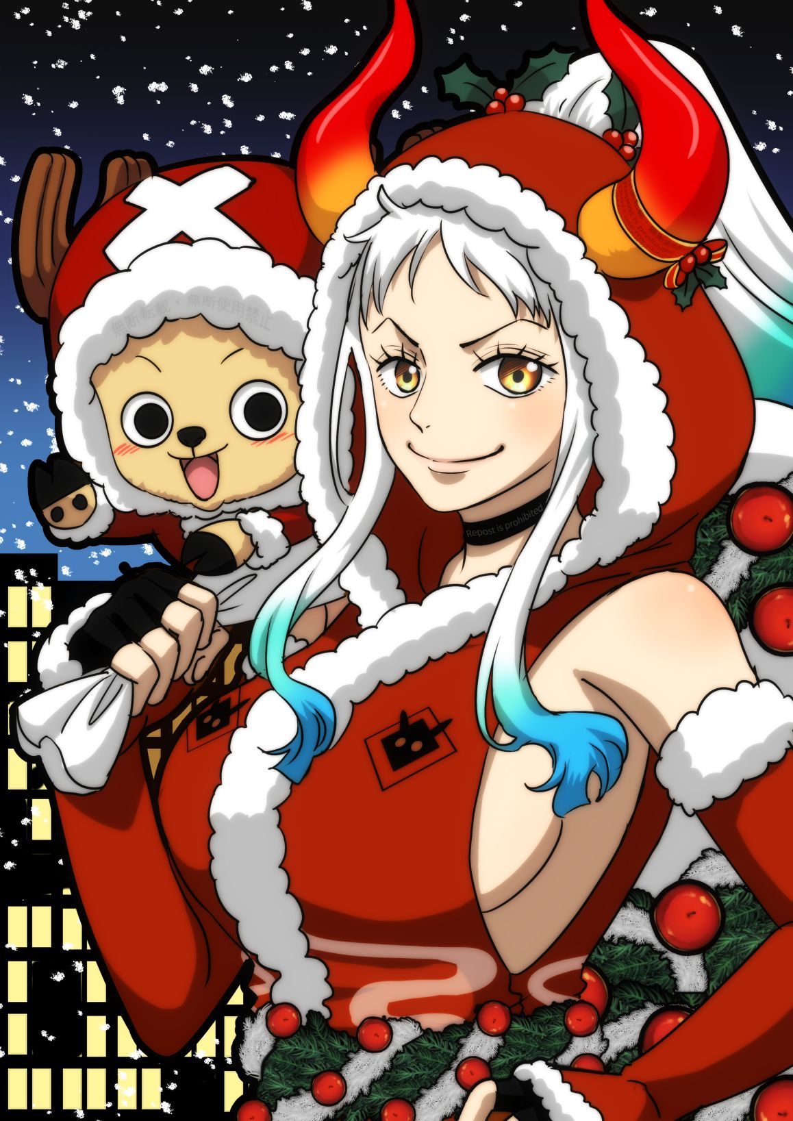 one piece christmas pfp 0099